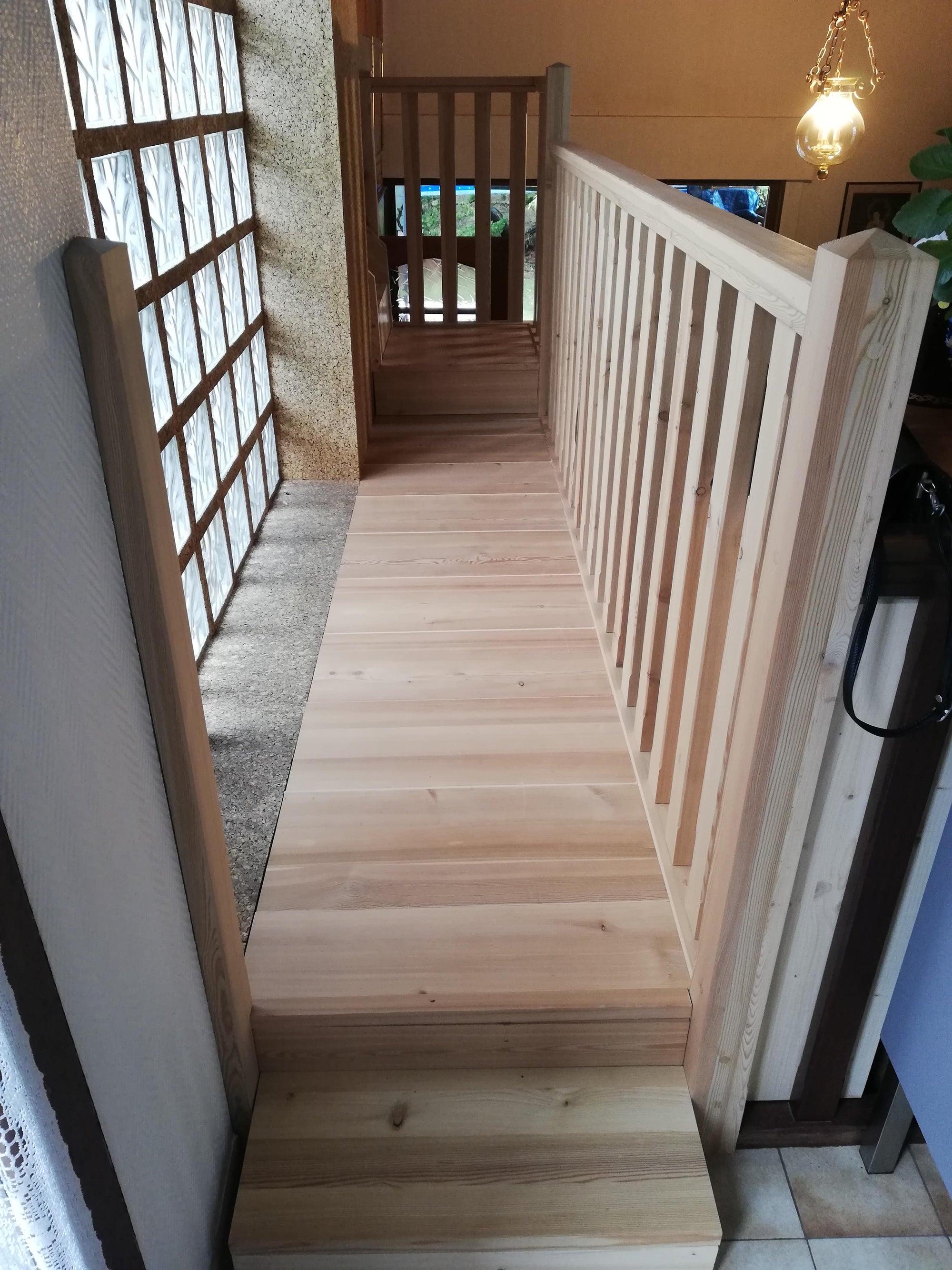 couloir en bois