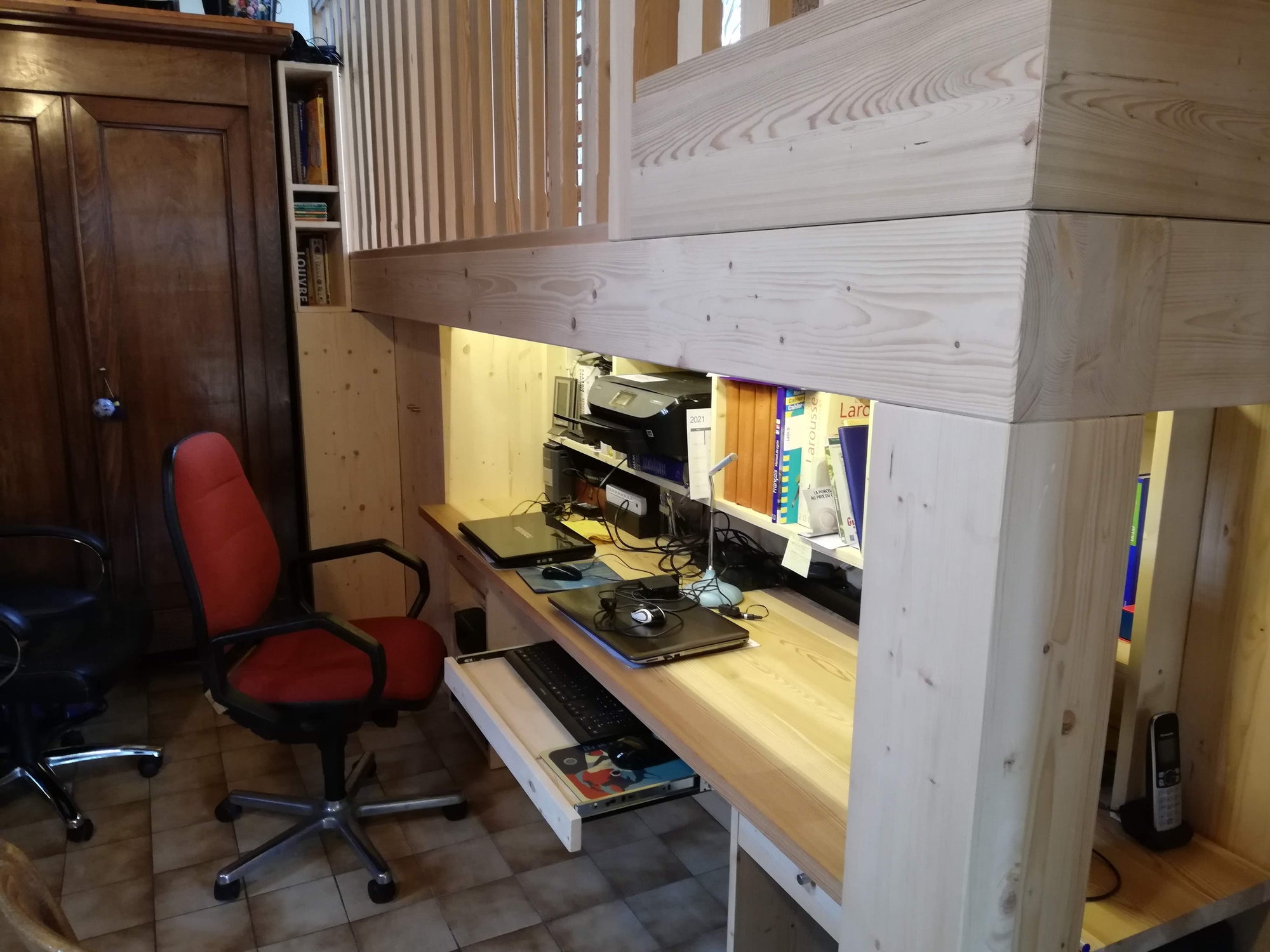 bureau en bois 